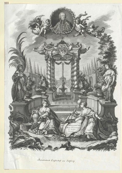 Sigismund Christoph hrabě Schrattenbach od Artist Unknown