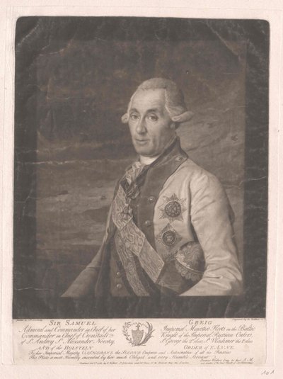 Sir Samuel Greig od Artist Unknown