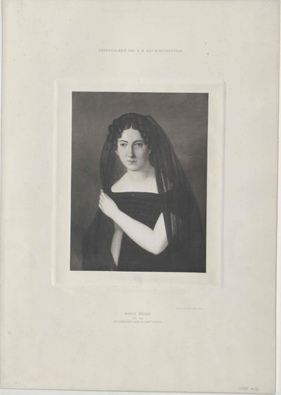 Sophie Mueller (tisk) od Artist Unknown