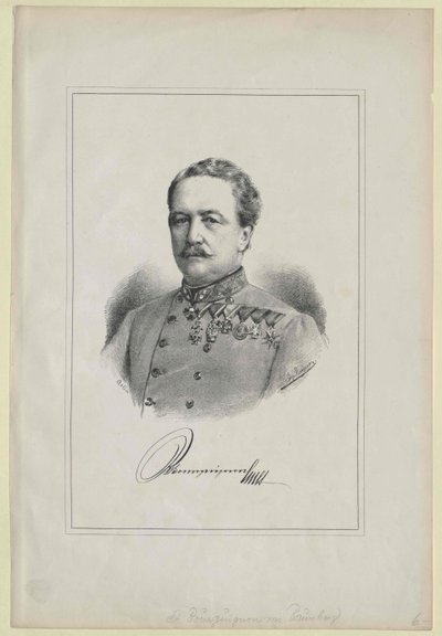 Stanislaus baron Bourguignon-Baumberg od Artist Unknown