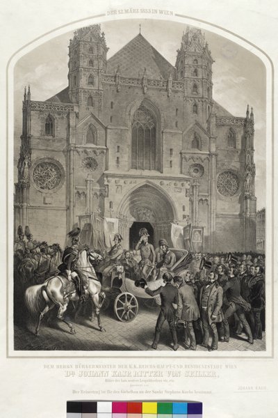 12. března 1853 ve Vídni od Artist Unknown