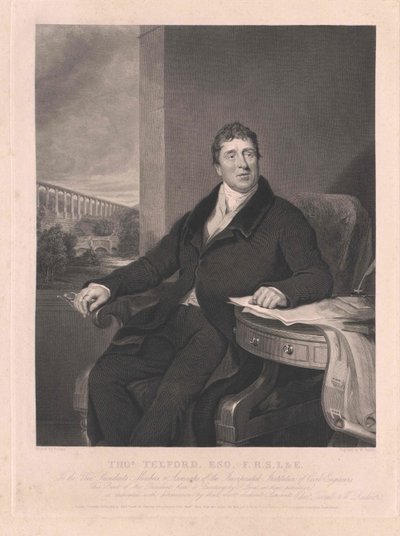 Pan Thomas Telford od Artist Unknown