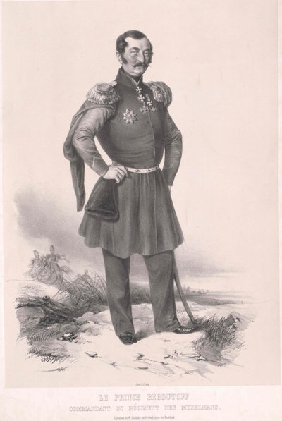 Vasilij Osipov hrabě Bebutov od Artist Unknown