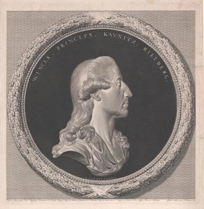 Wenzel Anton hrabě z Kaunitz-Rietbergu od Artist Unknown