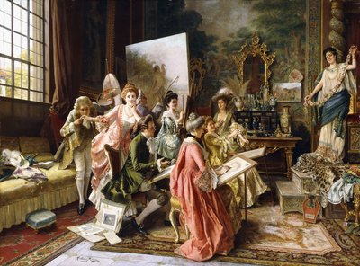 Výtvarná třída, od Arturo Ricci