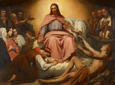 Kristus, Utěšitel od Ary Scheffer