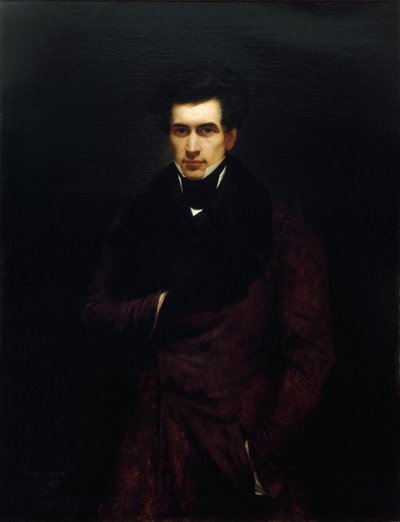 Portrét Armanda Carrela 1800-1836, 1833. od Ary Scheffer
