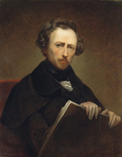 Autoportrét ve věku 43 let, 1838. od Ary Scheffer