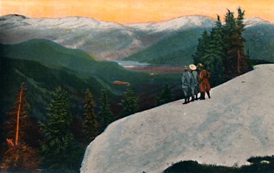 Pohled dolů z Mount Rainier, c1916 od Asahel Curtis