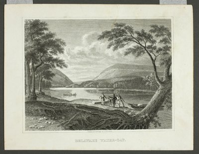 Delaware Water Gap od Asher Brown Durand