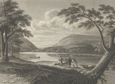 Delaware Water Gap, 1830. od Asher Brown Durand
