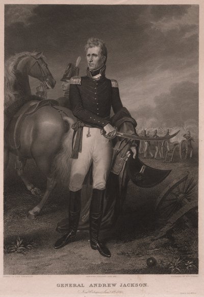 Generál Andrew Jackson od Asher Brown Durand