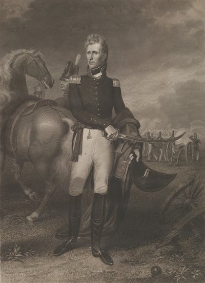 Generál Andrew Jackson, červen 1828. od Asher Brown Durand