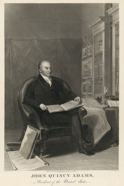 John Quincy Adams od Asher Brown Durand