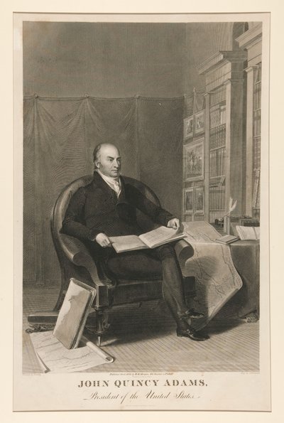 John Quincy Adams, prezident Spojených států od Asher Brown Durand
