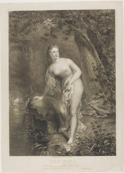 Musidora od Asher Brown Durand