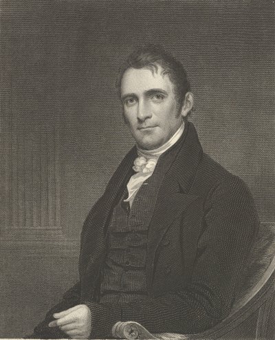 Rev. John Brodhead Romeyn, D. D., 1. května 1820, 1. května 1820. od Asher Brown Durand