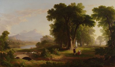 Ráno života, 1840 od Asher Brown Durand
