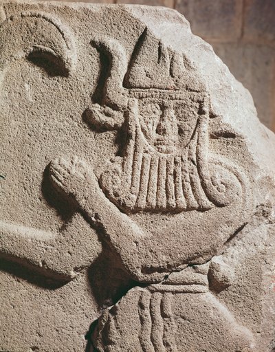 Reliéf zobrazující chetitskou modlu, 11.–9. století před naším letopočtem od Assyrian School
