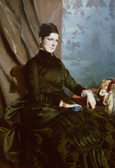 Portrét Birgitte Egebergové od Asta Norregaard