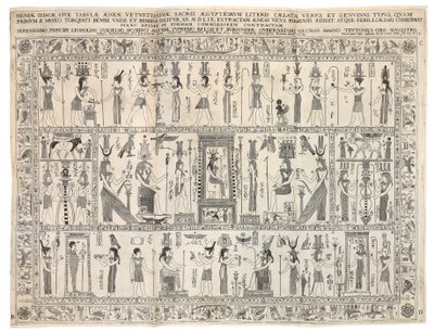 Oidipus Aegyptiakus od Athanasius Kircher