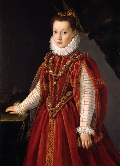 Portrét mladé dámy od Atribuido a Sofonisba Anguissola