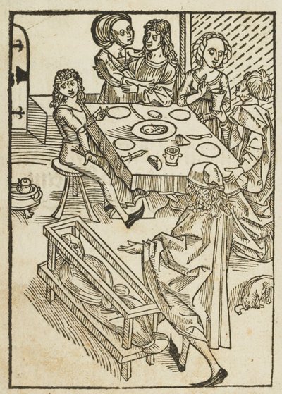 Nejupřímnější varování před falešnou láskou k tomuto světu - 1 od attributed to Albrecht Dürer