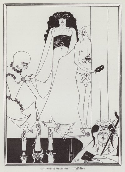 Messalina (členové) od Aubrey (after) Beardsley