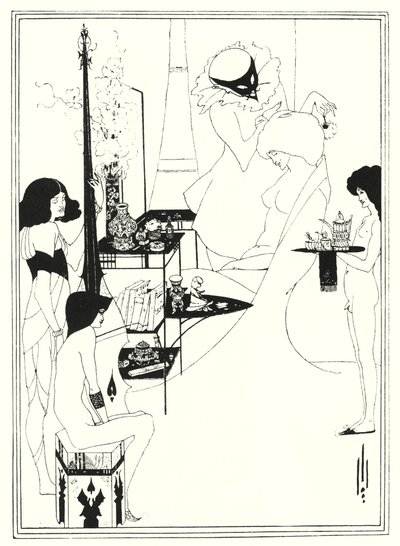 The Toilette of Salome (rytina) od Aubrey (after) Beardsley
