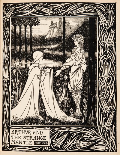 Artuš a podivný plášť od Aubrey Beardsley