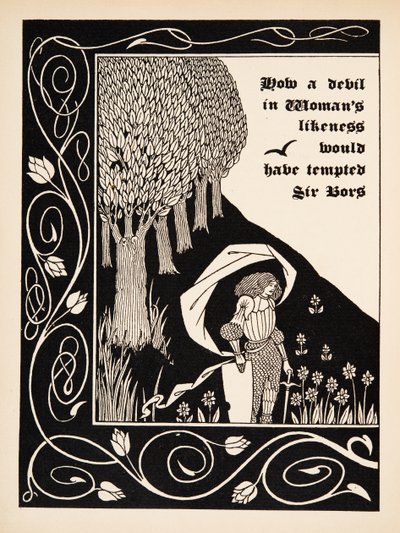 Bors odmítá porušit slib celibátu od Aubrey Beardsley