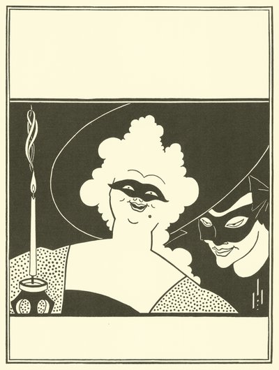 Design obálky, Žlutá kniha od Aubrey Beardsley