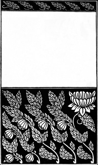 Design pro obálku Nikdo zavinění, 1914 od Aubrey Beardsley