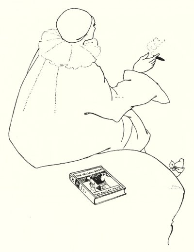 Design pro pozvánku od Aubrey Beardsley