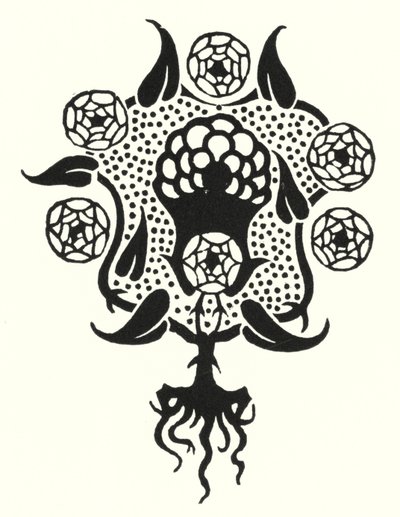 Design pro přední obálku "Salome" od Aubrey Beardsley