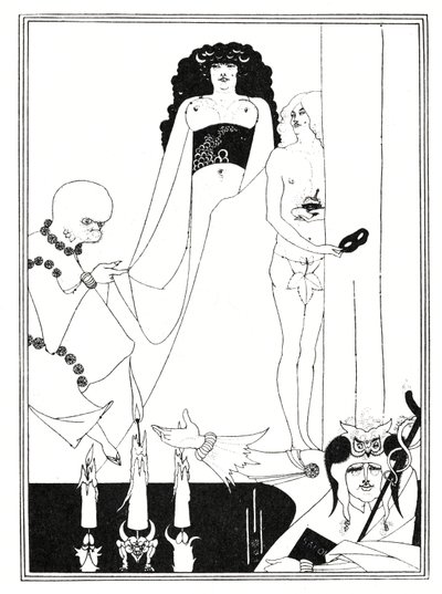 Vstupte do Herodias od Aubrey Beardsley