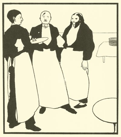 Chlapci z kavárny od Aubrey Beardsley
