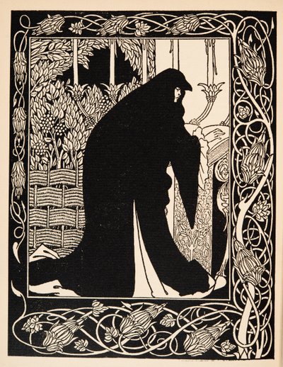 Jak z ní královna Guenever udělala jeptišku od Aubrey Beardsley
