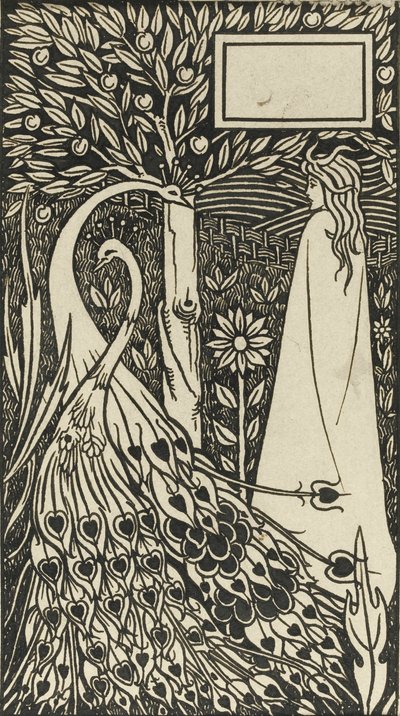 Ilustrace ke knize Le Morte dArthur od Sira Thomase Maloryho, 1893-1894 od Aubrey Beardsley