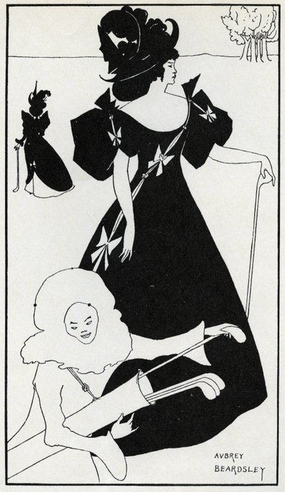 Závěsný od Aubrey Beardsley
