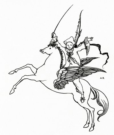 Puk na Pegasovi, 1894 od Aubrey Beardsley