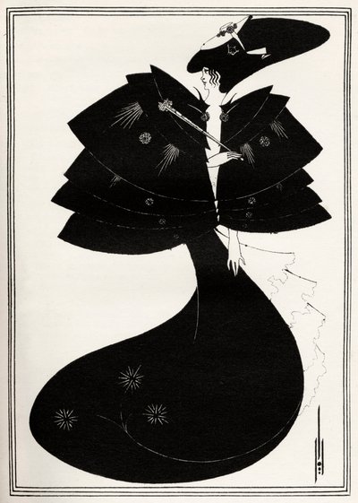 "Černý mys." od Aubrey Beardsley