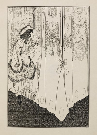 Sen z knihy padesáti kreseb od Aubrey Beardsley