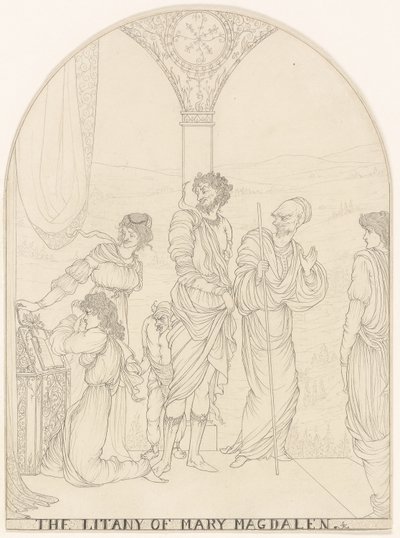 Litanie k Máří Magdaléně od Aubrey Beardsley