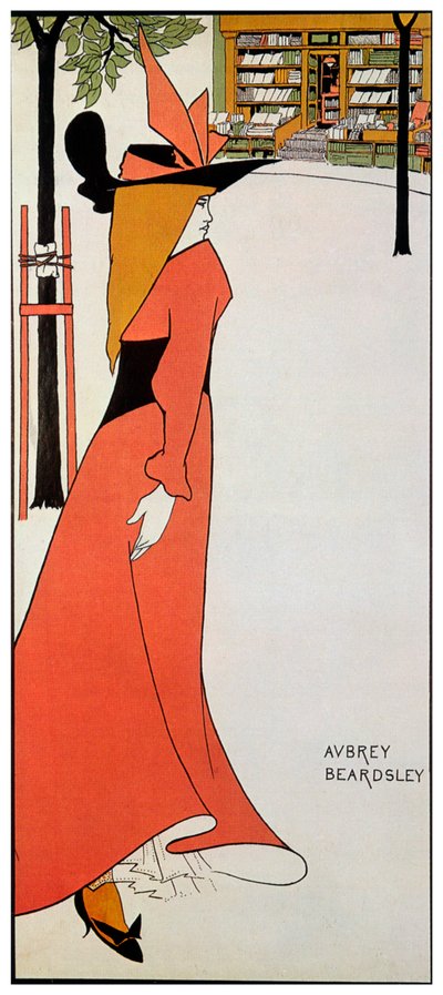 Pseudonymní a antonymní knihovny, 1895 od Aubrey Beardsley
