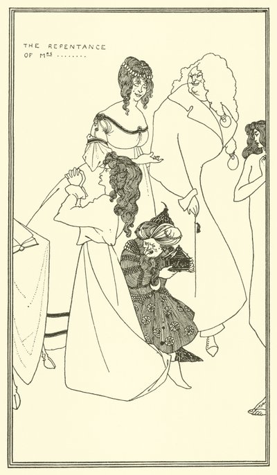 Pokání z... od Aubrey Beardsley