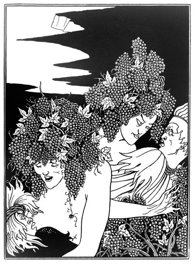 "The Snare of Vintage", 1894 od Aubrey Beardsley