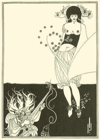 Žaludeční tanec od Aubrey Beardsley