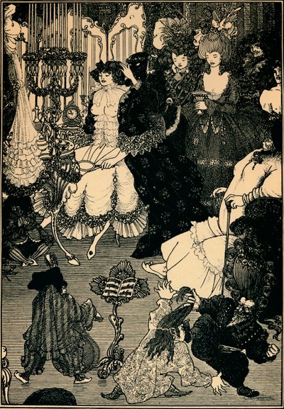 Helenin záchod, 90. léta 19. století, 1935. od Aubrey Beardsley