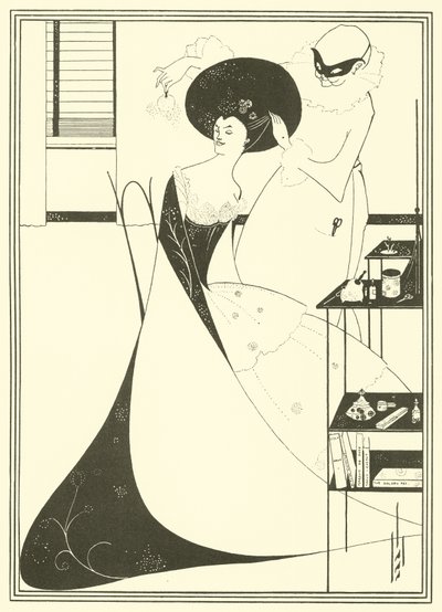 Toaleta Salome od Aubrey Beardsley